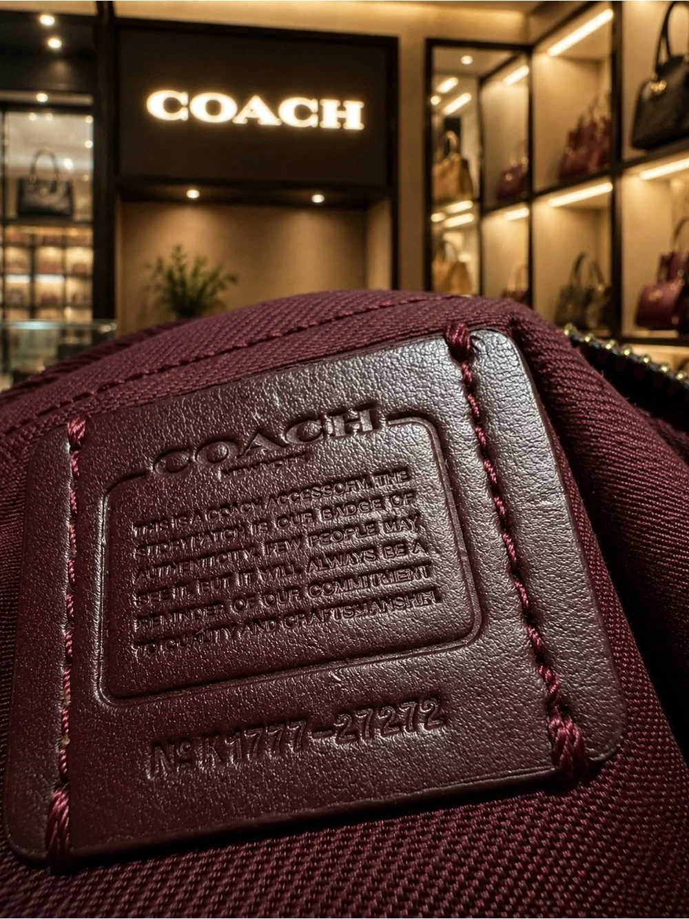 Coach nolita wristlet